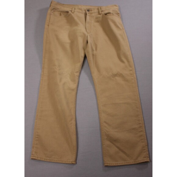 Polo Ralph Lauren Jeans Mens 867 Classic Brown denim Jeans Pony cotton 36" X 30" - Picture 5 of 12